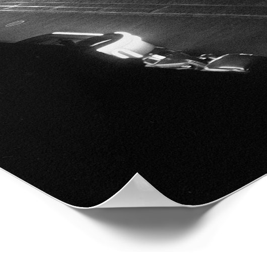 Harlem bij Night, 1941.  foto Poster (Hoek)