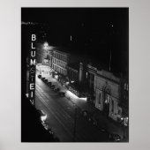 Harlem bij Night, 1941.  foto Poster (Voorkant)