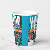 Harlem Blues Paper Cup Papieren Bekers (Rechts)