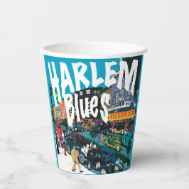 Harlem Blues Paper Cup Papieren Bekers