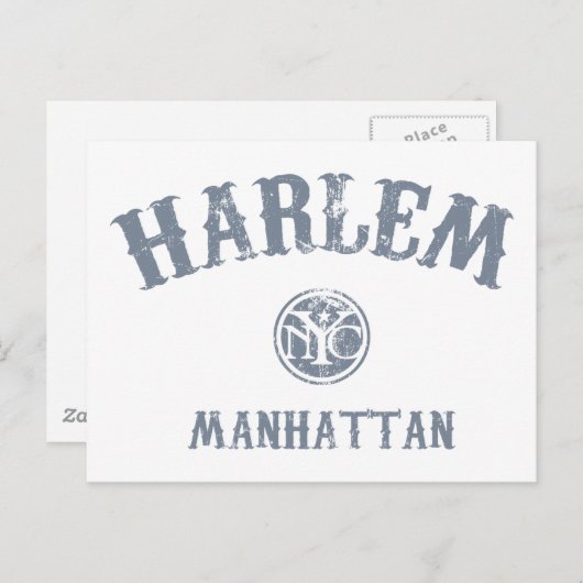 Harlem Briefkaart (Voorkant / Achterkant)