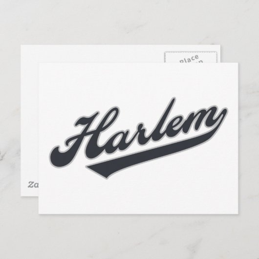 Harlem Briefkaart (Voorkant / Achterkant)