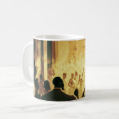 Harlem Club Abstract Koffiemok (Voorkant links)