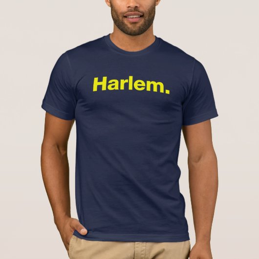 Harlem (geel) t-shirt (Voorkant)