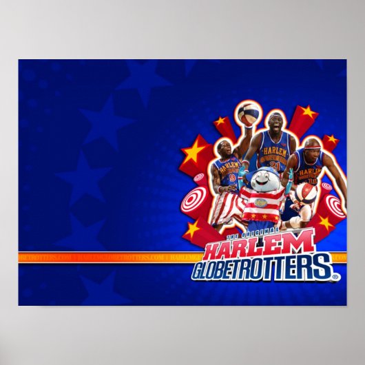 Harlem GlobeTrotter's Group Afbeelding Poster (Voorkant)