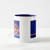 Harlem GlobeTrotter's Group Afbeelding Tweekleurige Koffiemok (Center)