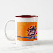 Harlem GlobeTrotter's Group Afbeelding Tweekleurige Koffiemok (Links)