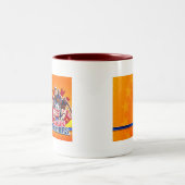 Harlem GlobeTrotter's Group Afbeelding Tweekleurige Koffiemok (Center)