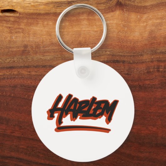 Harlem Graffiti Style Sleutelhanger (Achterkant)