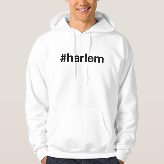 HARLEM Hashtag Hoodie (Voorkant)