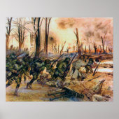 Harlem Hell Fighters Séchault H. Charles McBarron Poster (Voorkant)