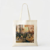 Harlem Hell Fighters Séchault H. Charles McBarron Tote Bag (Voorkant)
