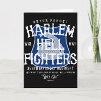 Harlem Hellfighters Vintage Zwarte Militaire Gesch