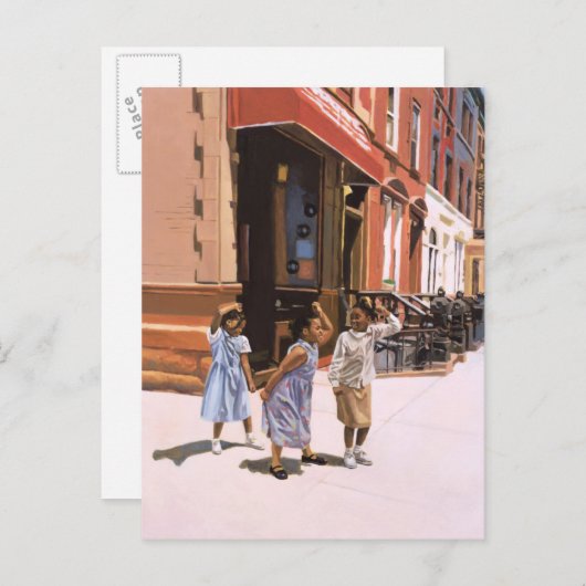 Harlem Jig 2001 Briefkaart (Voorkant / Achterkant)