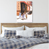 Harlem Jig 2001 Canvas Afdruk (Insitu (Slaapkamer))