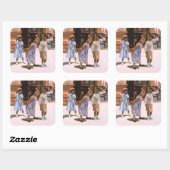 Harlem Jig 2001 Vierkante Sticker (Vel)