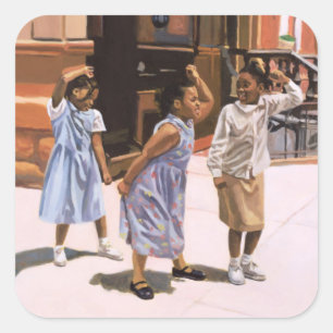 Harlem Jig 2001 Vierkante Sticker