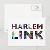 Harlem_Link_1_BRIEFKAART Briefkaart (Voorkant / Achterkant)