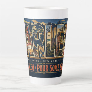 Harlem Manhattan NYC Latte Mok