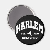 Harlem, New York Magneet (Voorkant / Achterkant)