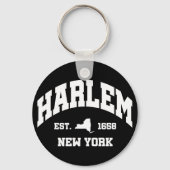 Harlem, New York Sleutelhanger (Voorkant)