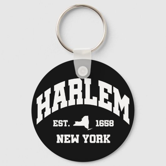 Harlem, New York Sleutelhanger (Voorkant)