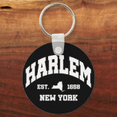 Harlem, New York Sleutelhanger (Voorkant)