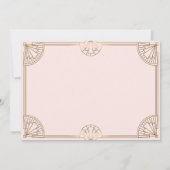 Harlem Nights Afro-Amerikaanse bruiloft Jubileum Kaart (Achterkant)