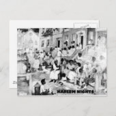 Harlem Nights Briefkaart (Voorkant / Achterkant)