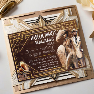 Harlem Nights Gatsby Jaren 20 Afro-Amerikaans Kaart