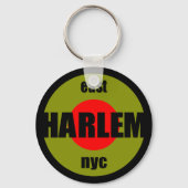 Harlem NYC Sleutelhanger (Voorkant)
