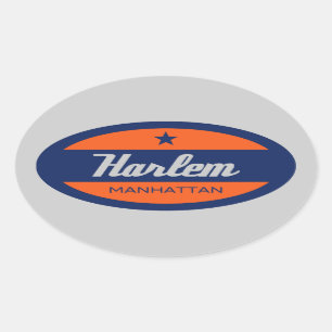 Harlem Ovale Sticker