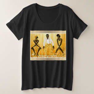 Harlem Renaissance 1920, Charleston: Grote Maat T-shirt