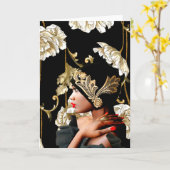 Harlem Renaissance 1920's Kaart (Gele Bloem)