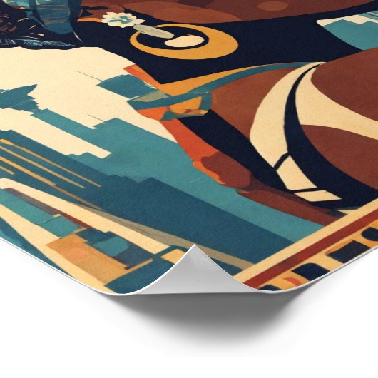 Harlem Renaissance Abstract Poster (Hoek)