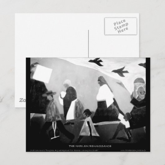 Harlem Renaissance Art - De migratiereeks Briefkaart (Voorkant / Achterkant)