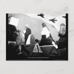 Harlem Renaissance Art - De migratiereeks Briefkaart
