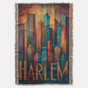Harlem Renaissance Art Deco Deken