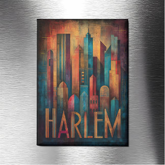Harlem Renaissance Art Deco Magneet