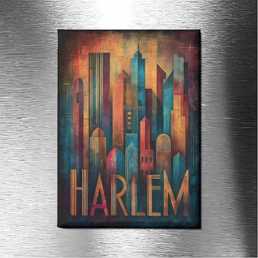 Harlem Renaissance Art Deco Magneet
