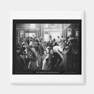 Harlem Renaissance Art - "Religie krijgen" Magneet