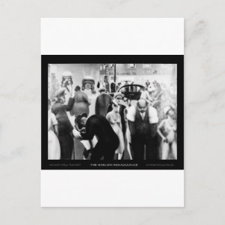 Harlem Renaissance Art - "Zwarte gordel" Briefkaart