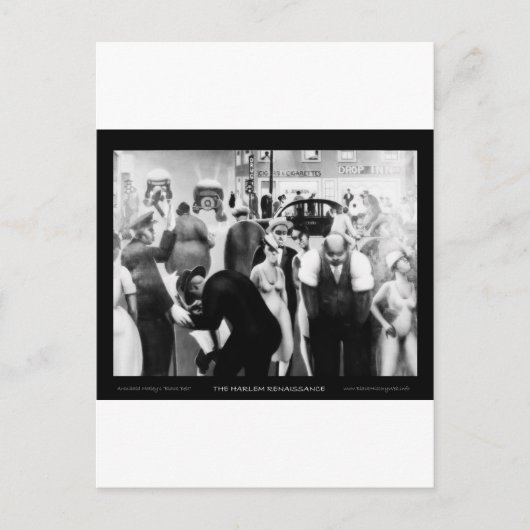 Harlem Renaissance Art - "Zwarte gordel" Briefkaart (Voorkant)