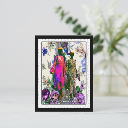 Harlem Renaissance Briefkaart (Staand voorkant)