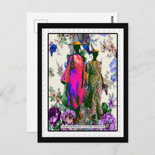 Harlem Renaissance Briefkaart (Voorkant / Achterkant)