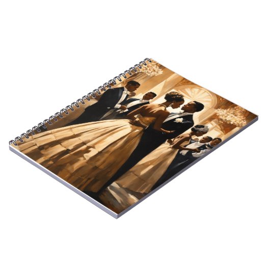 Harlem Renaissance Cotillion Notitieboek (Linkerzijde)