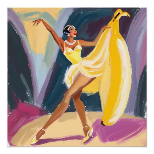 Harlem Renaissance Dancer Perfect Poster (Voorkant)