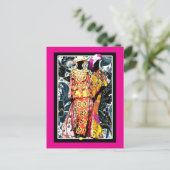 Harlem Renaissance jaren 1920 Art Deco Briefkaart (Staand voorkant)