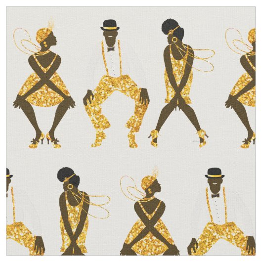 Harlem Renaissance jaren 20 Stof (Close Up)