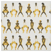 Harlem Renaissance jaren 20 Stof (Swatch)